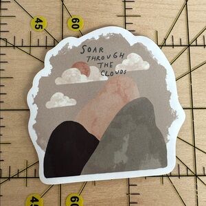 💜13/$13 +Bundle Sticker Sale | Soar through the clouds Waterproof Sticker